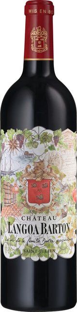 Château Langoa Barton Rotwein, Cabernet Sauvignon, Saint-Julien, 2021, trocken, 0,75 l - Bild 1