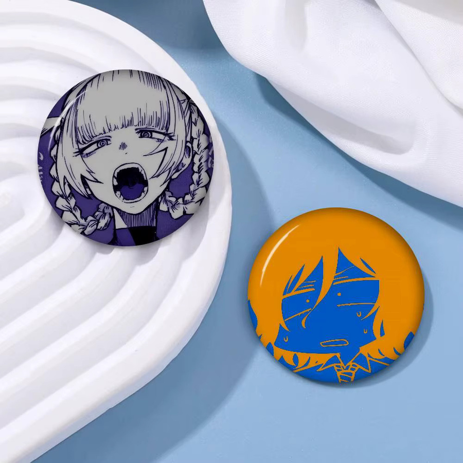 Kayou Anstecknadel, Anime Call of The Night, Bunt, Rund - Bild 2