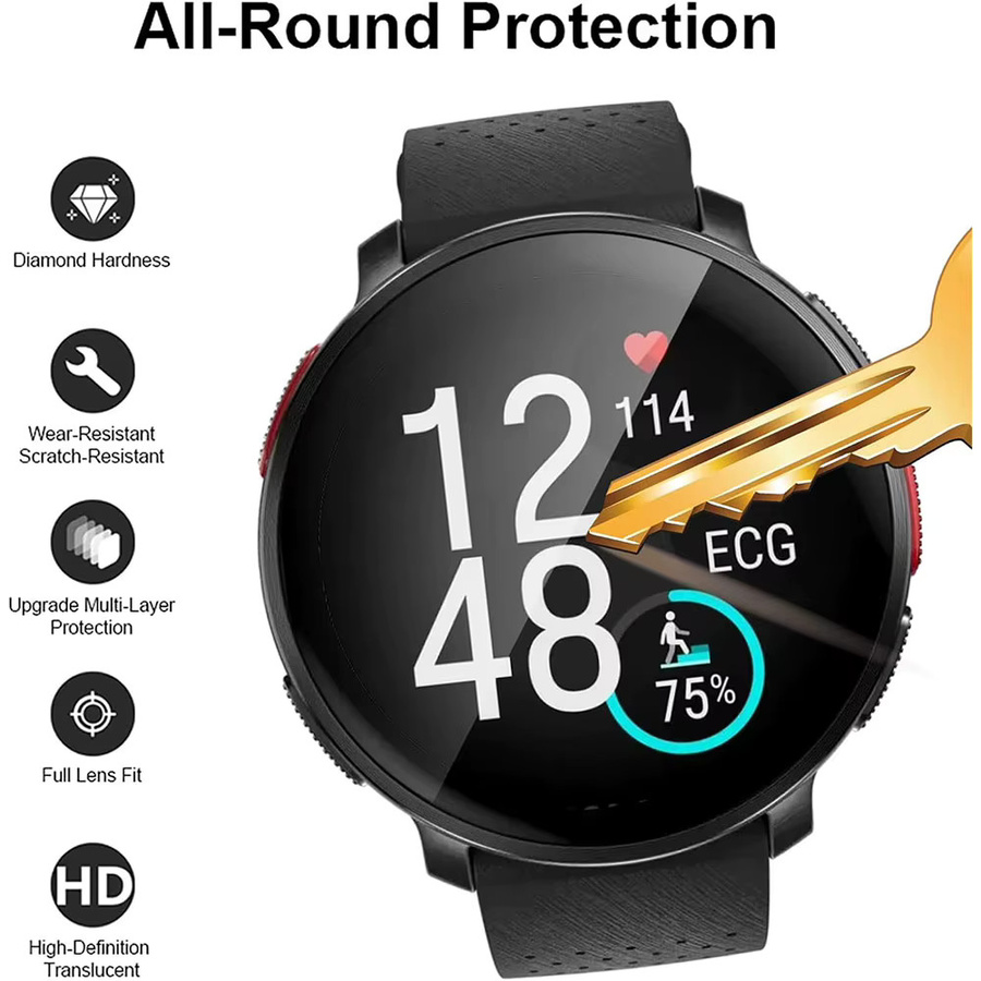 Displayschutzfolie Polar Vantage V3, Soft PET PMMA, Unisex - Bild 5