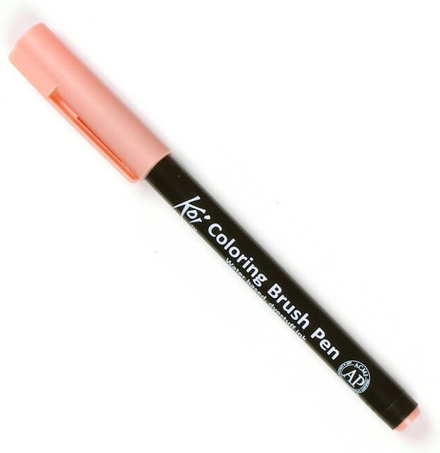 Sakura Koi Coloring Brush Pen in Coral Red - Bild 1