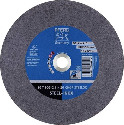 PFERD SG CHOP STEELOX Trennscheibe für Metallkreissägen für Stahl und Edelstahl, Durchmesser: 300 mm, Breite: 2,8 mm, Bohrung: 25,4 mm, 20 Stück - Bild 1