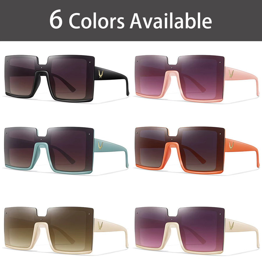 TAMWY Sonnenbrille, Vollrand, quadratisch, Kunststoff, Damen - Bild 2