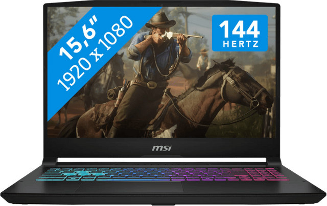 MSI Katana 15 HX B14WGK-058 Gaming-Notebook in Schwarz mit 15,6 Zoll Display, Intel Core i7, 16GB RAM, 512GB SSD und Windows - Bild 1