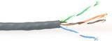 ACT CAT5E U/UTP Netzwerkkabel PVC Solid in Grau, 305 m