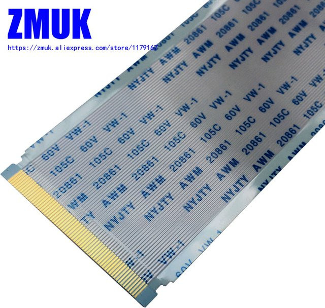 ZMUK LVDS-Band FFC-Kabel AWM 20861 20706 in Weiß - Bild 1