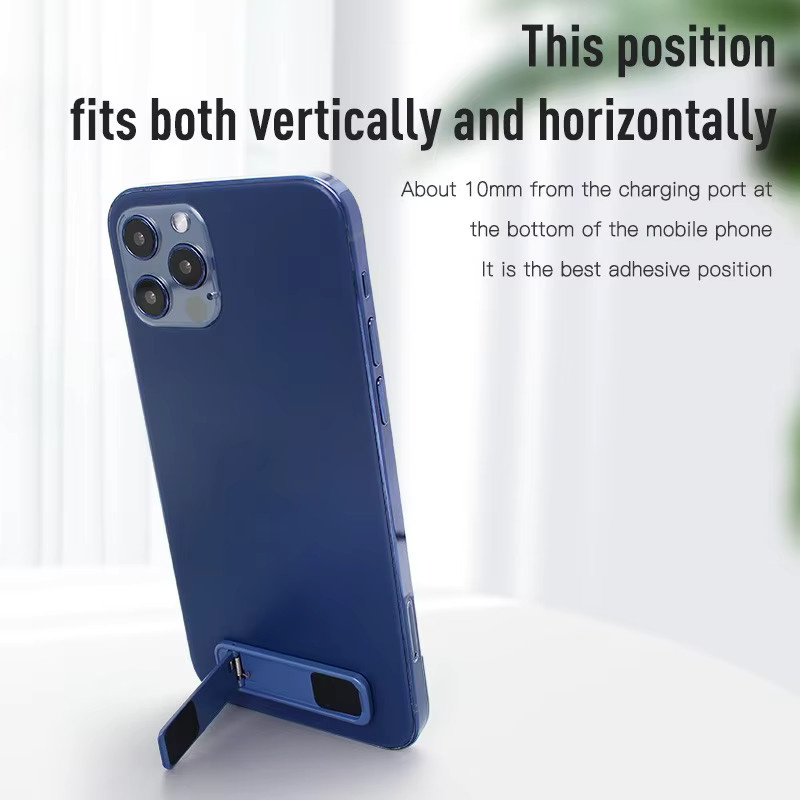 Stoßfeste Handyhülle mit magnetischem Halter für iPhone 11, 12 Pro Max, SE2, X, XR, XS Max, 8, 7 Plus in Matte Candy Farben Purple und Blue - Bild 2
