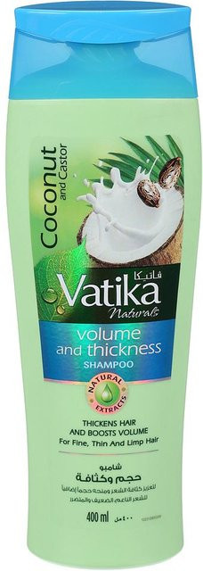 Vatika Naturals Shampoo Coconut and Castor, 400 ml, Normales Haar - Bild 1