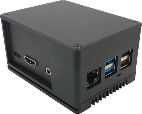 Radxa Rock Pi GH PROHP SW SBC-Gehäuse für Entwicklungskits in Schwarz - Bild 1