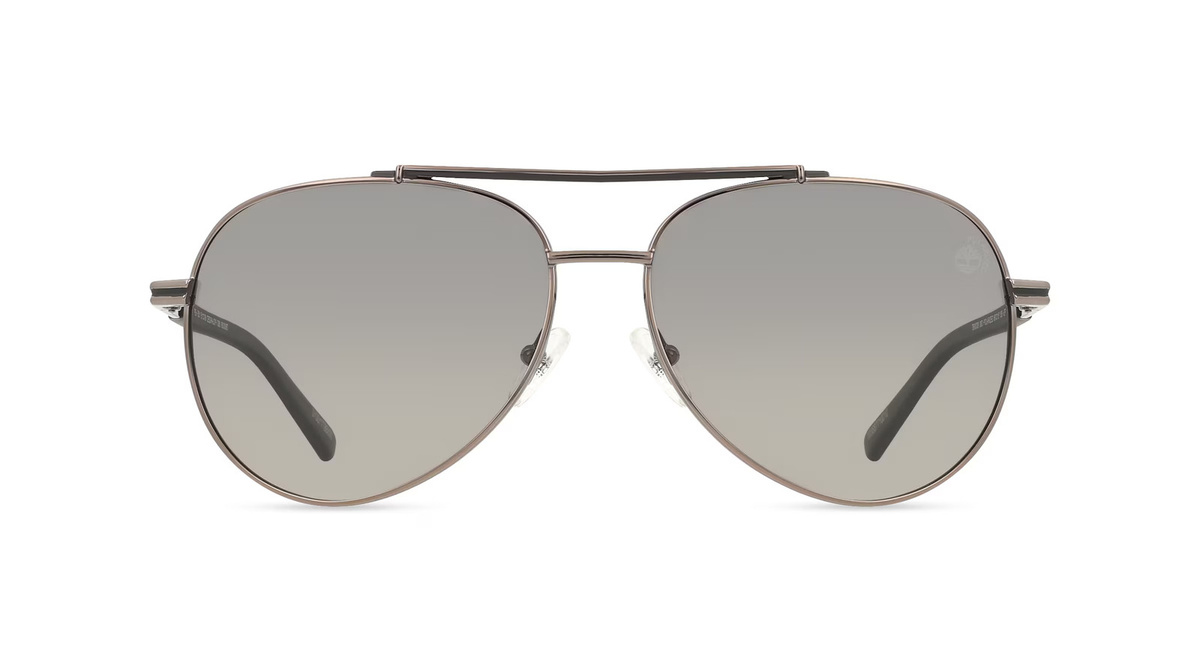 Timberland TB00039 Sonnenbrille Pilot, Vollrand, Metall, grau, Herren - Bild 1