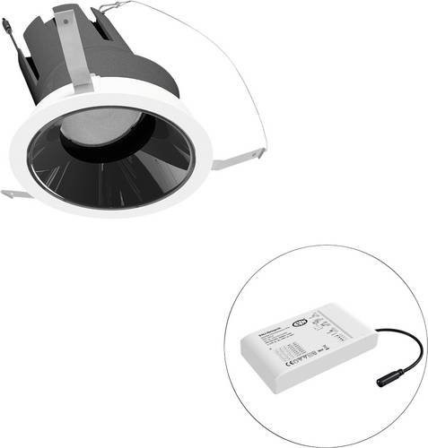 EVN LED-Deckenstrahler F01R09AM3830L24D in Weiß, rund und modern, einstellbar - Bild 1