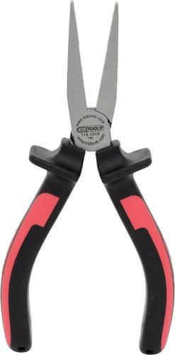 KS Tools Flachzange aus Werkzeugstahl in Schwarz, Länge: 160 mm - Bild 1