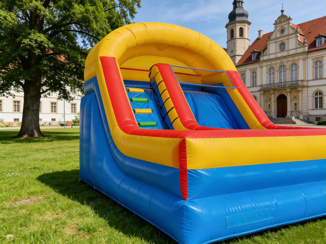 DINGYURUI Aufblasbare Outdoor-Rutsche, Bunt / Mehrfarbig - Bild 2