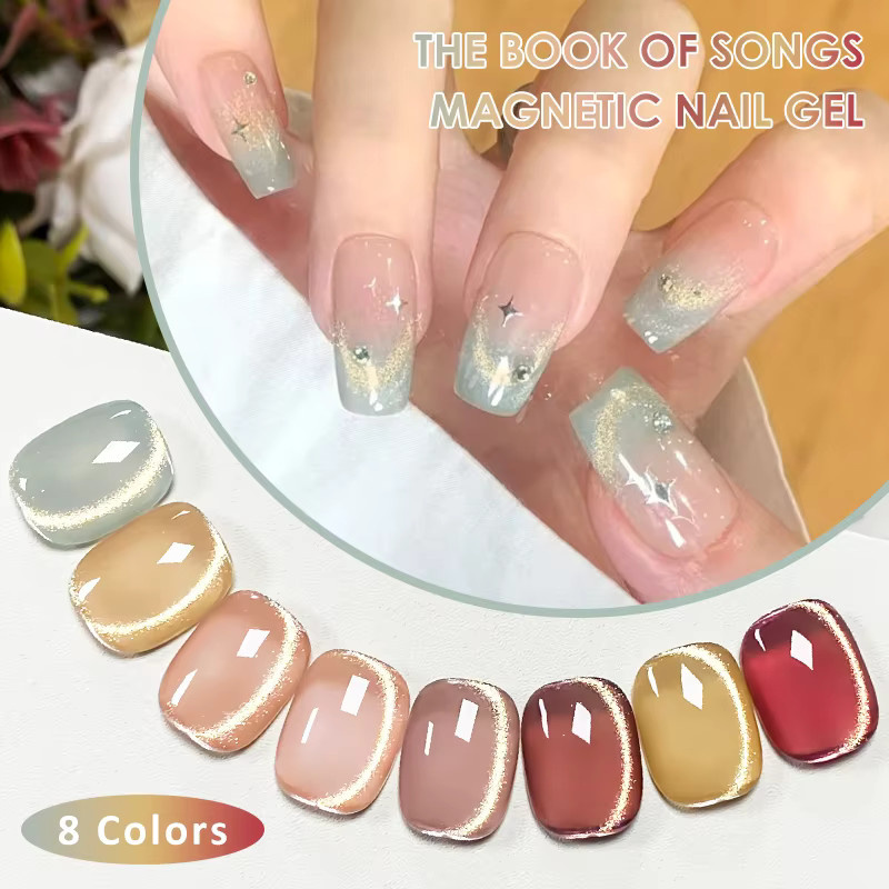 Mtssii The Book Of Songs Cat Eye Magnetischer Glitzer-Gel-Nagellack, 7 ml - Bild 3