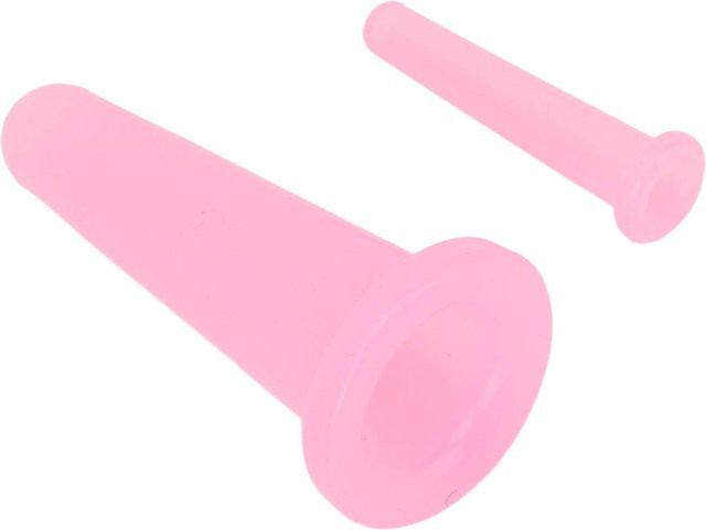 FunCouples Gesichts-Cupping-Set, Mini Silikon Saugmassagebecher, rosa - Bild 1