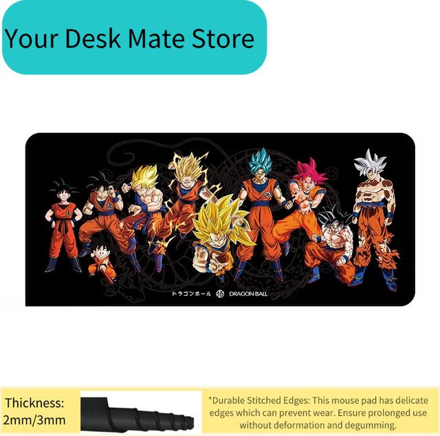 Bandai E-Sport Mauspad Dragon Ball Son Goku und Vegeta Design in Multicolour - Bild 1