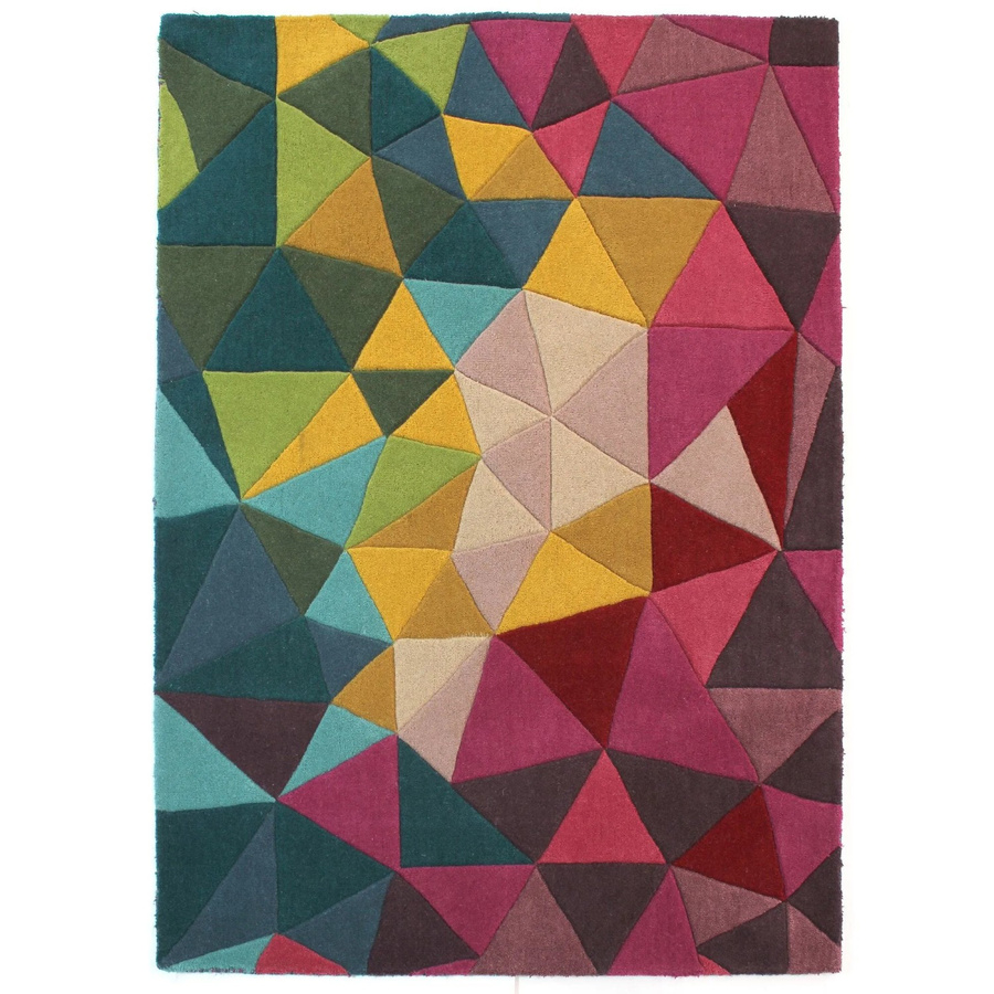 Flair Rugs Wollteppich Falmouth Mehrfarbig mit geometrischem Design B: 200 cm, T: 290 cm - Bild 2