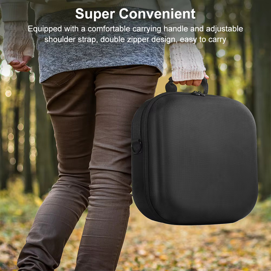 ALLOET Tragbare Aufbewahrungstasche für Harman Kardon Onyx Studio 9 Lautsprecher, stoßfeste Organizer-Tasche mit Schultergurt in Schwarz - Bild 1