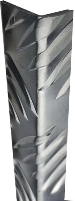 Arcansas Winkelprofil ungleichschenklig aus Aluminium in Silber, B/H: 66 mm x 36 mm, Länge: 1.000 mm - Bild 1