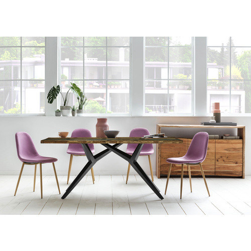 SIT Tisch TABLES & CO aus Holz und Metall in Schwarz, Höhe: 73 cm, Tiefe: 100 cm - Bild 2