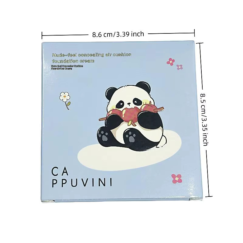 Cappuvini Concealer Air Cushion, Feuchtigkeitsspendende Creme-Cushion - Bild 5
