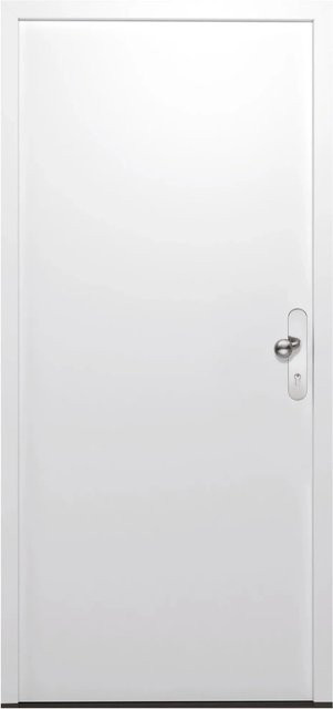 Hörmann Sicherheitstür KSI Thermo46 in Verkehrsweiß, RC2, B: 100 cm, H: 212,5 cm, DIN Rechts - Bild 1