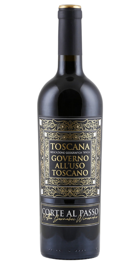 Riolite Vini Corte al Passo Governo Rosso Toscana, Sangiovese, Rotwein, 2024, 0,75 l - Bild 2