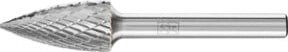 PFERD TOOLS Hartmetall Hochleistungsfrässtift TOUGH Spitzbogen SPG, Farbe: Silber, Durchmesser: 12 mm, Länge: 25 mm, Schaft-Ø: 6 mm - Bild 1