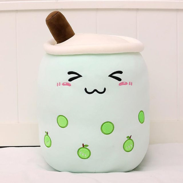Linyi toy car Bubble Tea Plüschtier, Boba Milchtee Kuscheltier, Bunt / Mehrfarbig - Bild 1