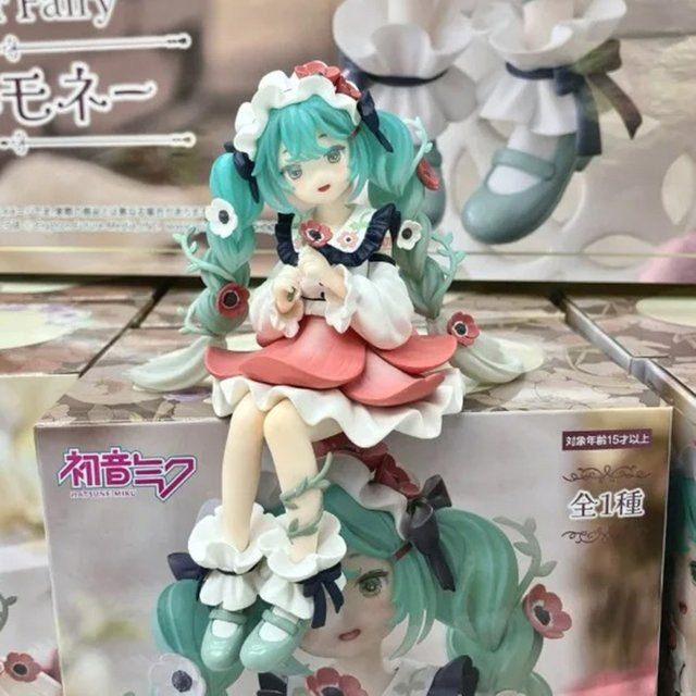 FuRyu Anime Figur Hatsune Miku Noodle Stopper Blume Fee Anemone Höhe: 14 cm - Bild 1