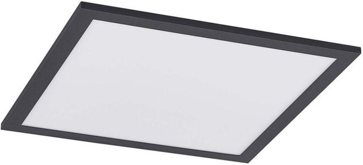 Lindby LED Deckenlampe Nelios aus Aluminium mit Fernbedienung dimmbar in Schwarz oder Weiß - Bild 1