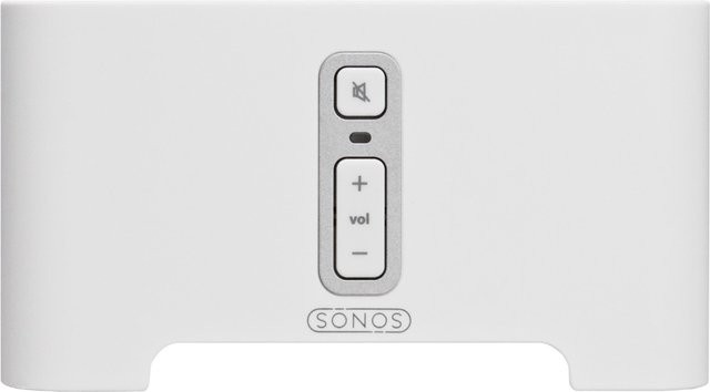 Sonos Connect Adapter für Dein Home Sound System in Weiß mit Wi-Fi und optischem Anschluss - Bild 1