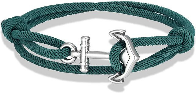 Armband Edelstahl, grün, Herren - Bild 1