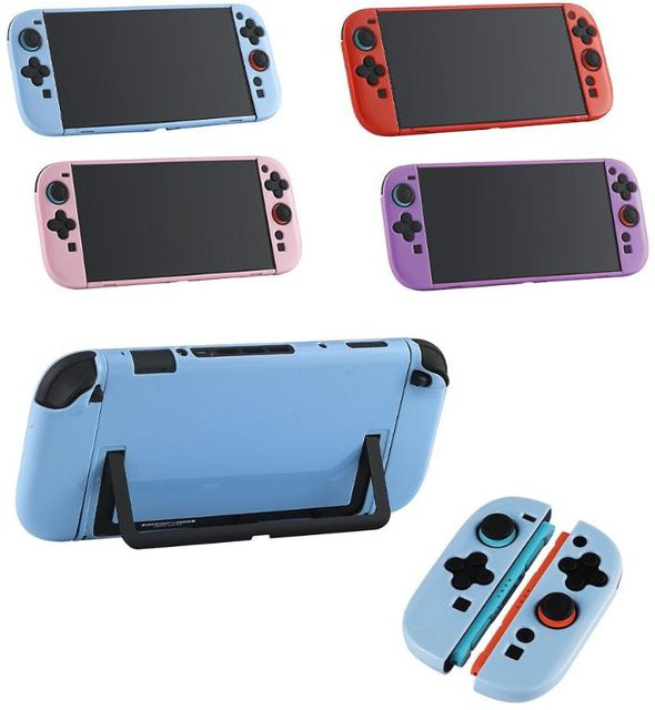 TPU Schutzhülle in Blau für Nintendo Switch 2. Generation Konsole (NS2) - Bild 1