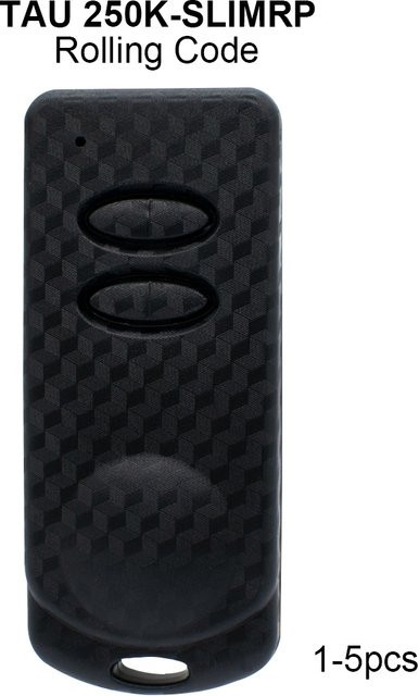 Scimagic-RC Garagentoröffner Fernbedienung Rolling Code Controller 433,92MHz für TAU 250K-SLIMRP 250T-4RP 250K-SLIM in Schwarz - Bild 1