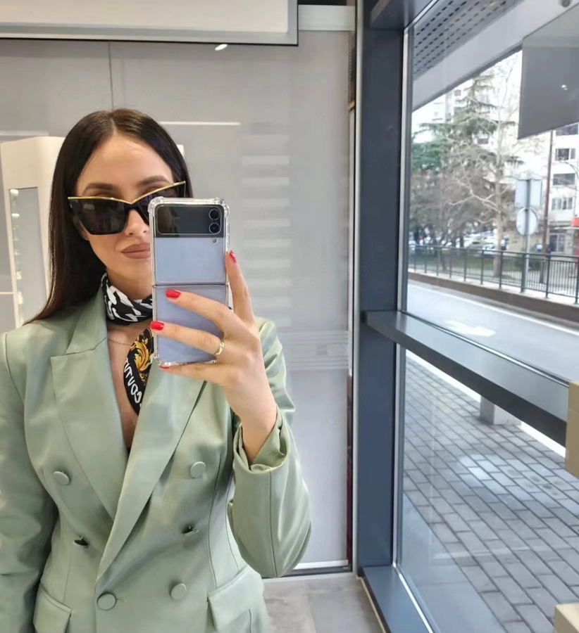 Ah-Mee Sonnenbrille Cat Eye, Vollrand, Kunststoff, Damen - Bild 1