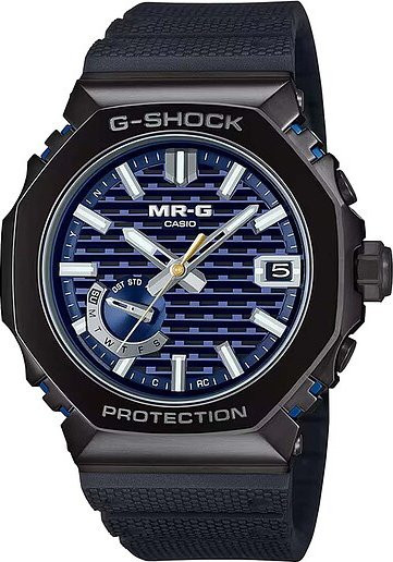 Casio G-Shock Armbanduhr, Solar, Titan, Blau, Herren, 49,5 mm - Bild 1