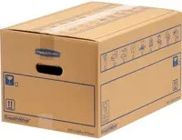 Bankers Box SmoothMove Standard Umzugskarton aus Wellpappe, Beige, B/T/H: 47,5 x 27,0 x 32,5 cm - Bild 1
