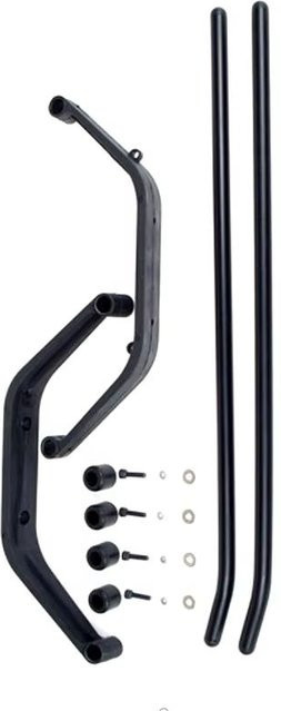 Align Trex RC 550/600 Hubschrauber-Kit, Zubehör, schwarzes Landegestell-Set mit Schrauben - Bild 1