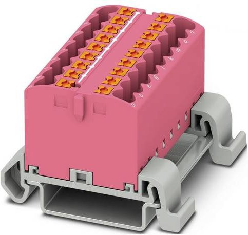 Phoenix Contact Verteilerblock 3273193 Pink, 8 Stück - Bild 1