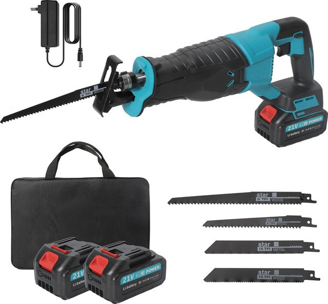 Makita LXT Akku-Säbelsäge 18V mit 10000 SPM und variablem Geschwindigkeitsregler für Holz und Metall - Bild 1