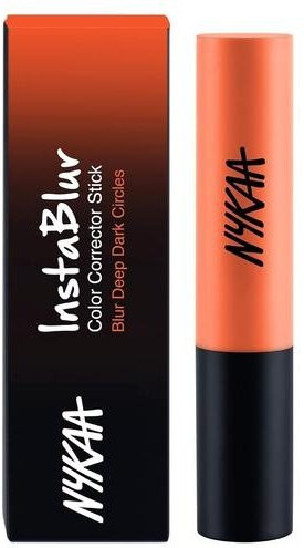 Nykaa Instablur Color Natural Full Corrector Stick, Orange, Creme, Unisex - Bild 1