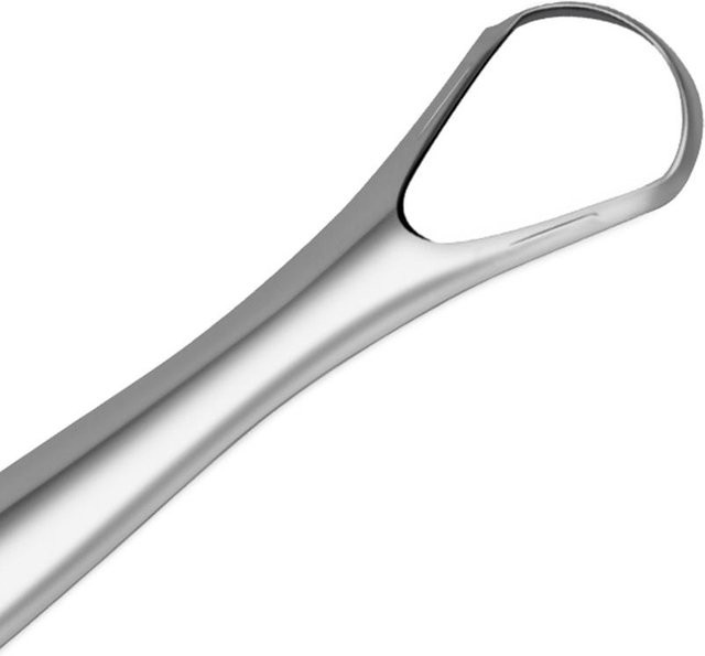 TOMTOP Zungenschaber, Edelstahl, Silber - Bild 1