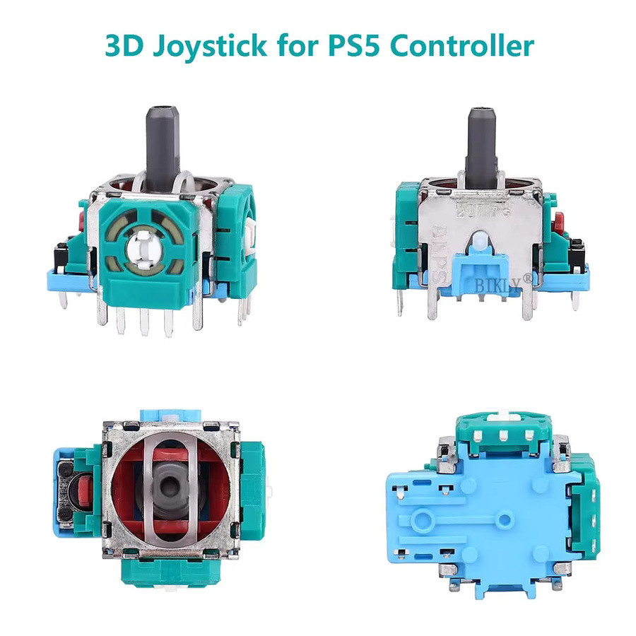 Anti-Drift 3D Thumbstick Joystick Reparatur-Set mit Schraubendreher Ersatzteile für Sony PS5 DualSense Controller 2K3 Ohm - Bild 5