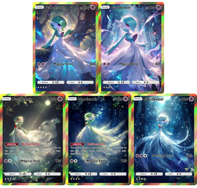 Keeppley Pokemon-Karten Gardevoir, Sammelkarten, Bunt / Mehrfarbig - Bild 1
