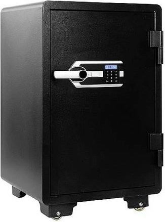 Olympia 7133 GOsafe 5920 Tresor mit Zahlenschloss und Schlüsselschloss in Schwarz - Bild 1