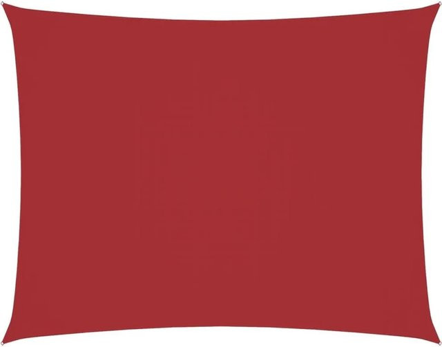 Furnicato Sonnensegel aus Oxford-Gewebe rechteckig in Rot, B: 300 cm, B: 450 cm - Bild 1
