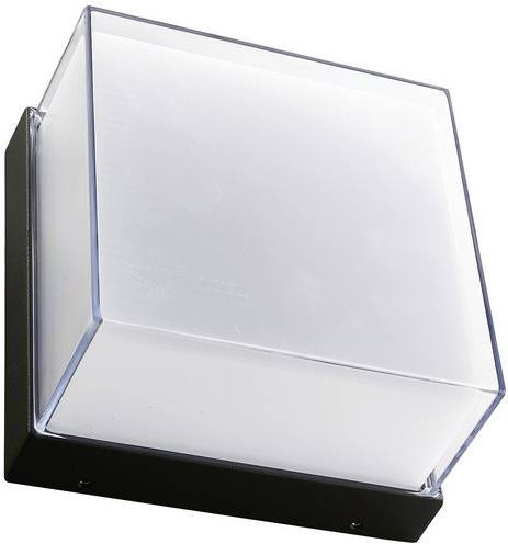 Heitronic Quadrula 501329 LED Wandleuchte und Deckenleuchte in Anthrazit mit 10W - Bild 1