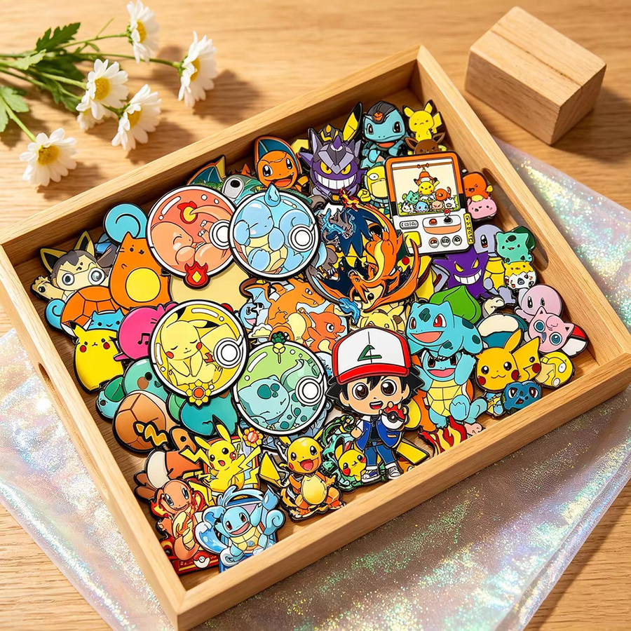 Bandai Broschen Abzeichen, Anime Cartoon, Kinder - Bild 2
