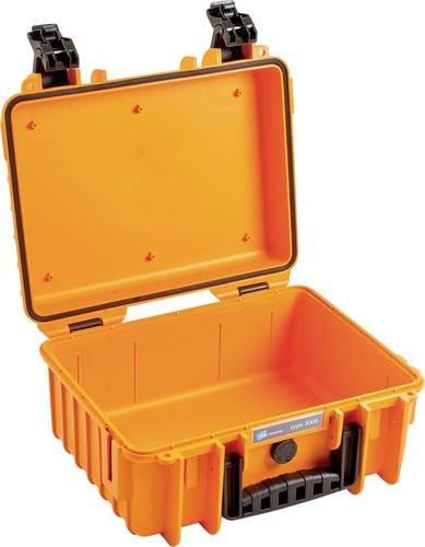 B & W International Outdoor Koffer outdoor.cases Typ 3000 Orange B/H/T: 36,5 x 15,0 x 23,5 cm - Bild 1