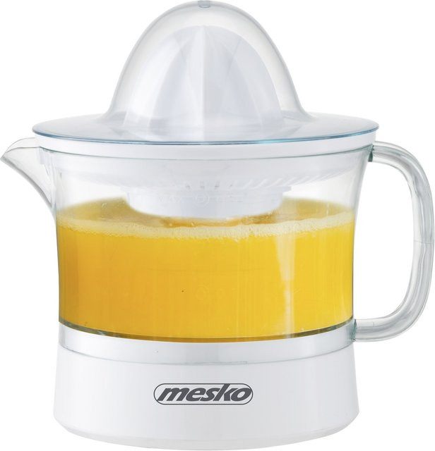 Mesko MS 4010 Elektrische Zitruspresse in Weiß mit 0,5 l Fassungsvermögen - Bild 1